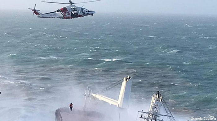 Italian Coast Guard Rescued Cdry Blue Crew