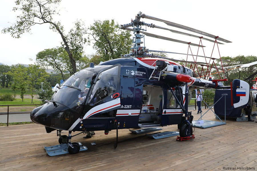 Mi-171A2 and Ka-226T at Eastern Economic Forum