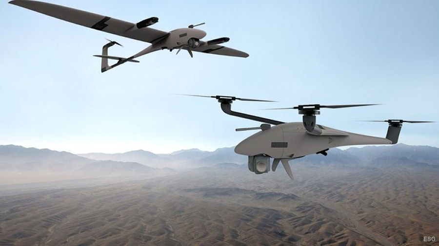 ESG/Quantum Vector and Scorpion Drones
