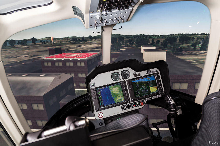 Frasca Bell 407 Simulator for the Helicopter Institute