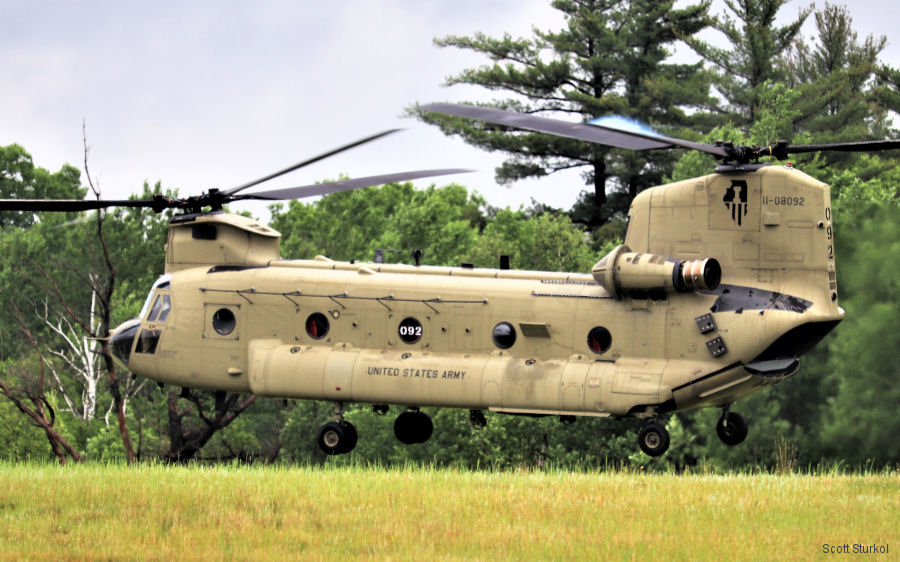 Illinois’ Guard Chinooks Training at Fort McCoy