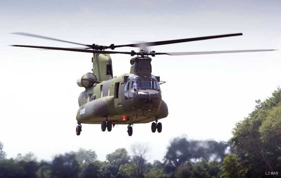 L3 MAS to Continue Support Canadian Chinook