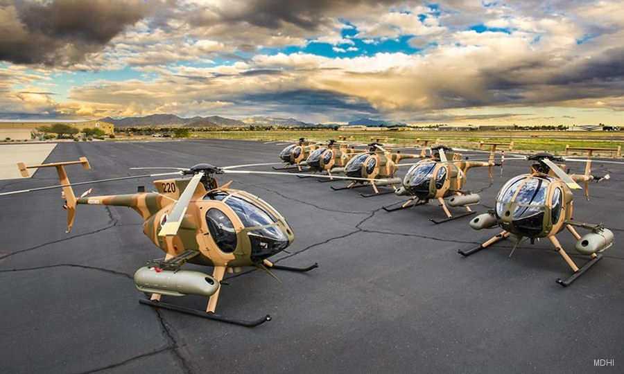 helicopter news April 2019 MDHI Named GFRC Facility for Military Helicopters