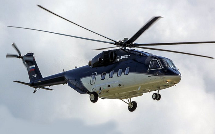 First Serial Civilian Mi-38 at MAKS 2019