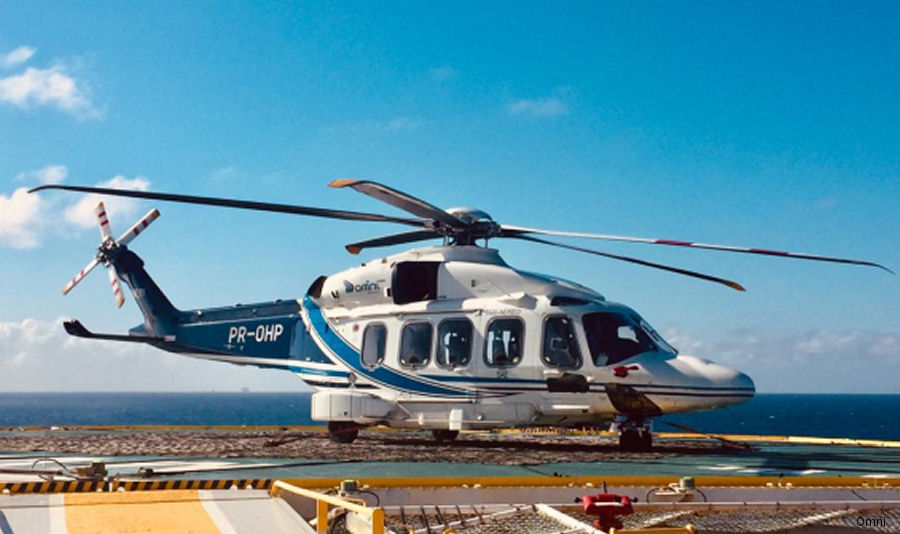 helicopter news August 2019 Record Offshore Flight by AW189 in Brazil
