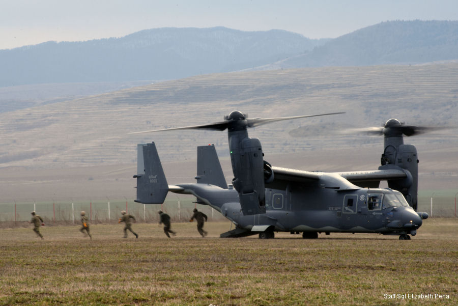USAF Osprey Deployed to Romania