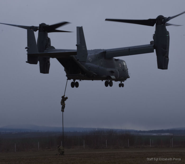 USAF Osprey Deployed to Romania