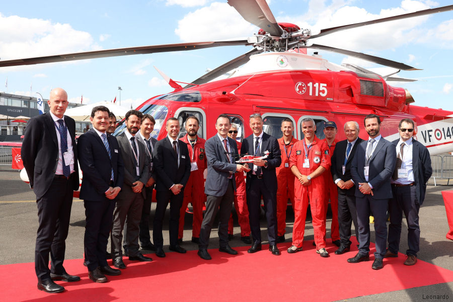Italian Firefighters Orders Five More AW139