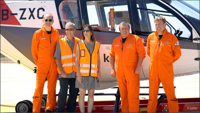 Paradise Helicopters Visits Kopter’ SH09