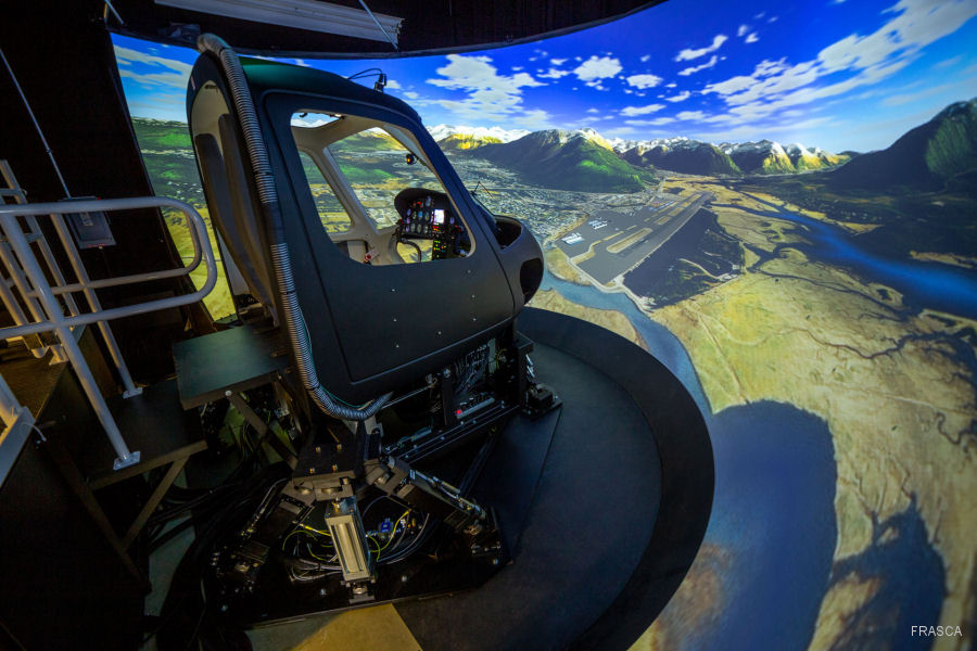 AS350 Simulator for Alaska TEMSCO Helicopters