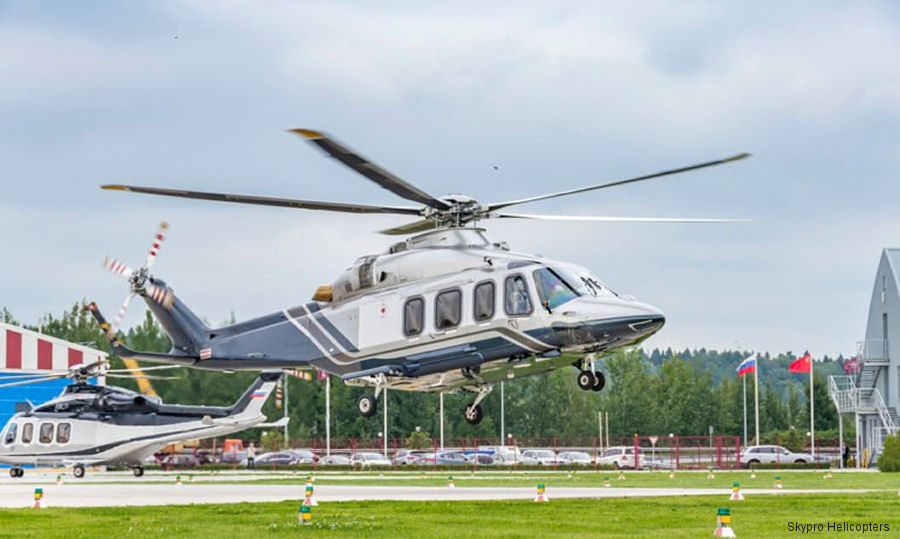 Russian Skypro Helicopters Fourth AW139