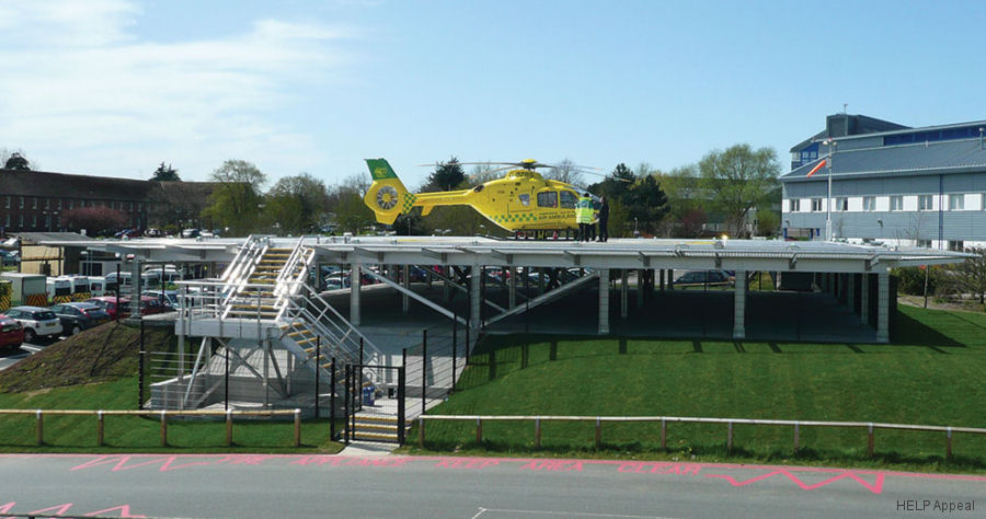 890 Helicopter Landings for St Mary’s Isle Of Wight
