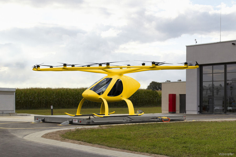 ADAC Testing Manned Volocopter for Medical Service
