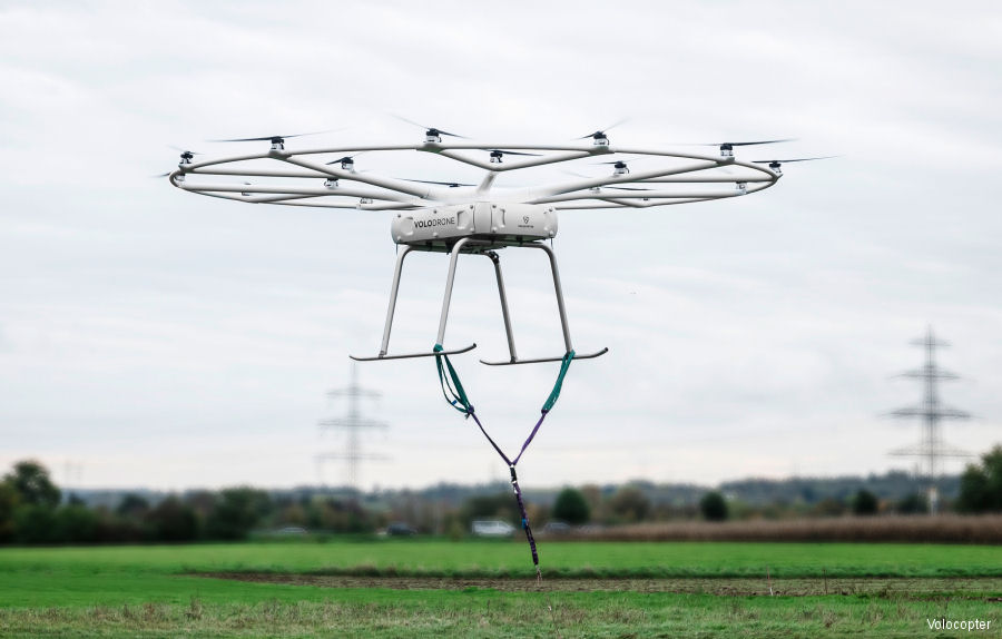 Heavy-Lift VoloDrone Unveiled
