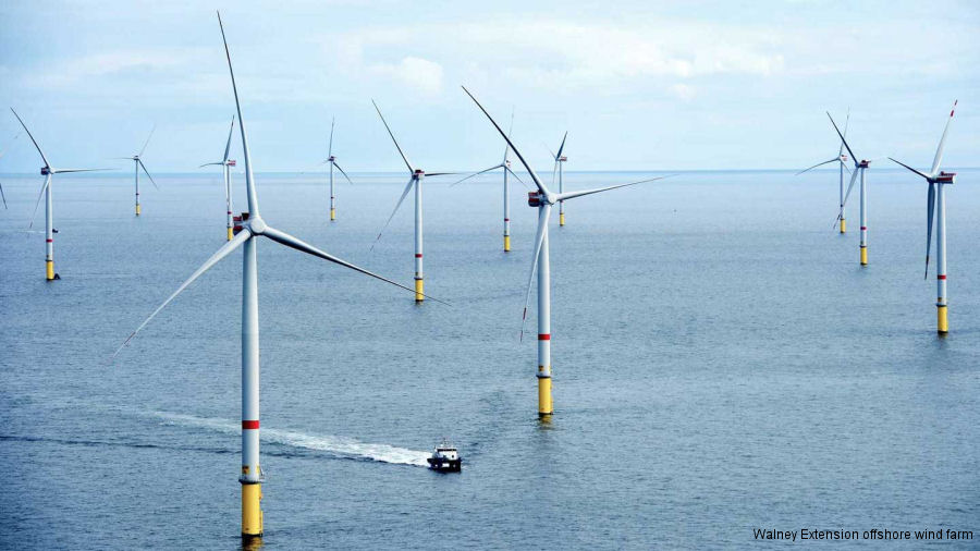 Walney Extension Wind Farm Heliport