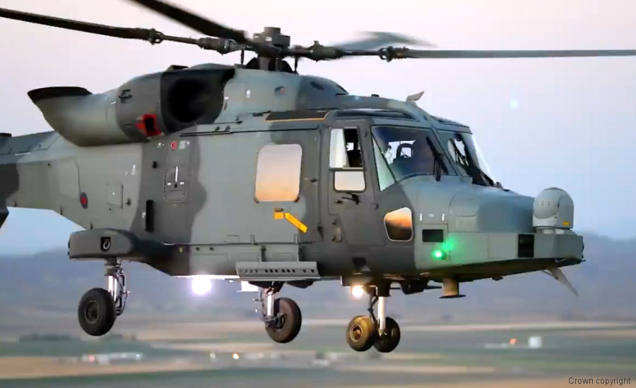 The British Army Wildcat Helicopter
