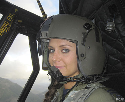 RCAF Chinook Female Pilot Recognition