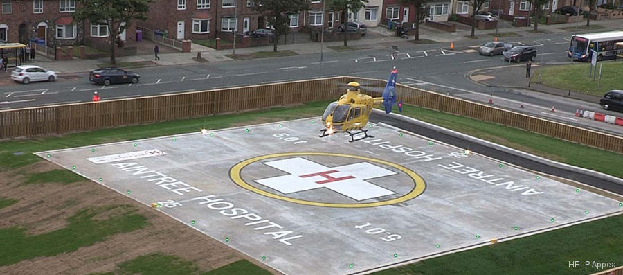 Over 300 Landings for Aintree Hospital