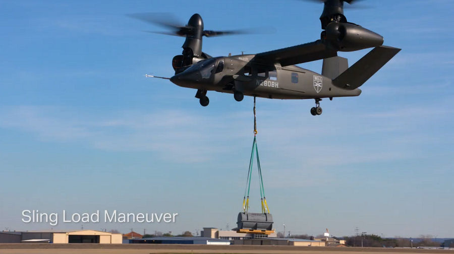 External Cargo Loads with Bell V-280