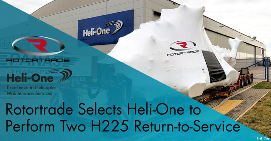 Heli-One to Deliver Two EC225 to Rotortrade