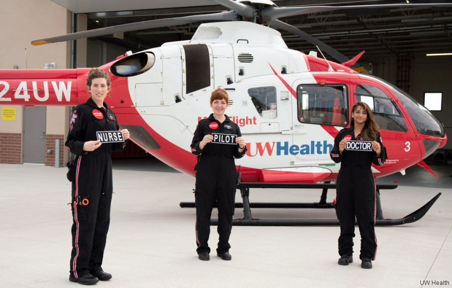 First All-Female Crew at Wisconsin Air Ambulance