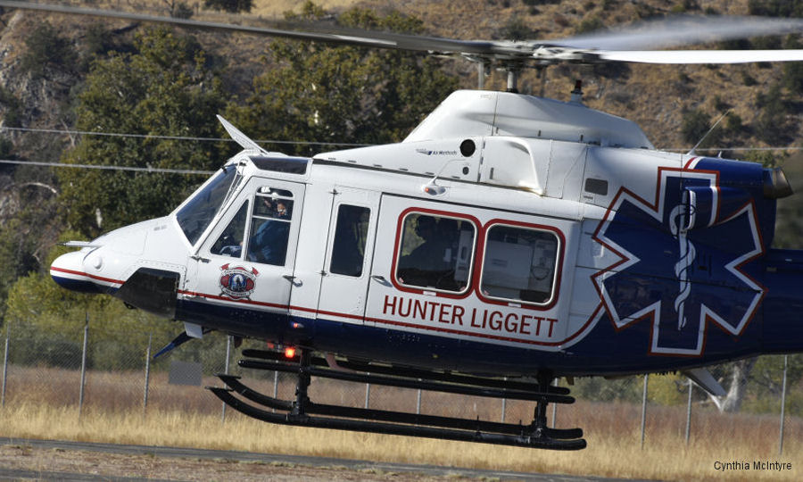 Fort Hunter Liggett Medical Helicopter