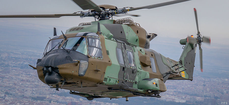 Self-Protection Suite for Spanish NH90