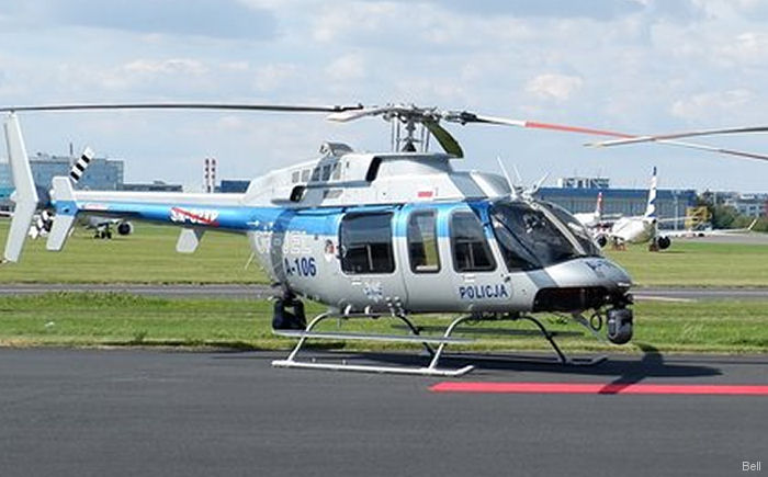 Three Bell 407GXi for Polish Police