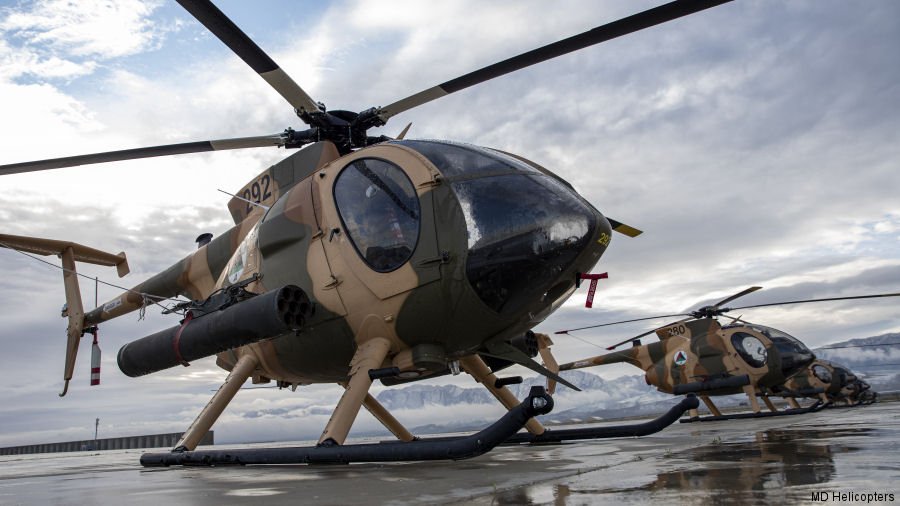 MDHI $44M Contracts to Support Afghans MD530F