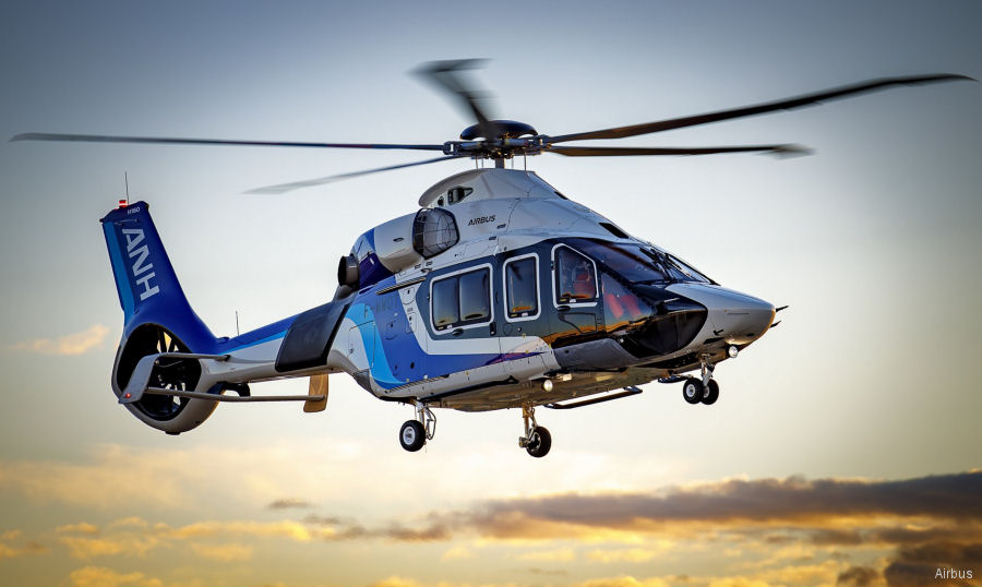 First Flight of All Nippon’s H160