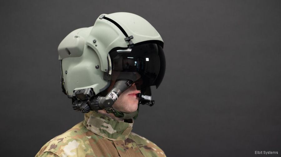 Elbit Display for US Army Apache Helmet