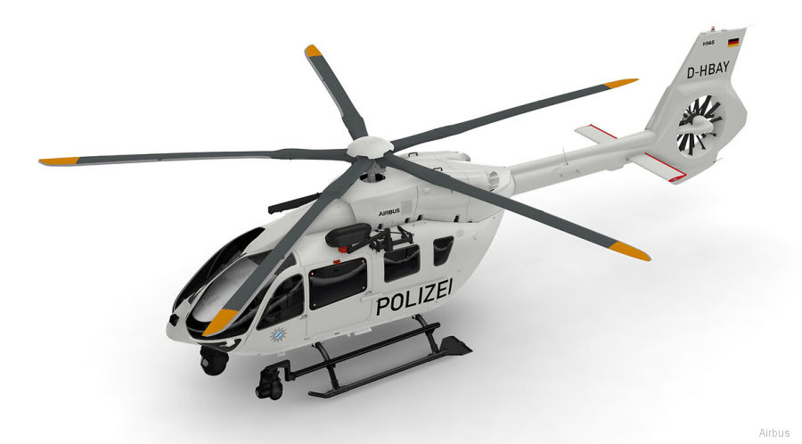 Eight H145D3 for the Bavarian Police
