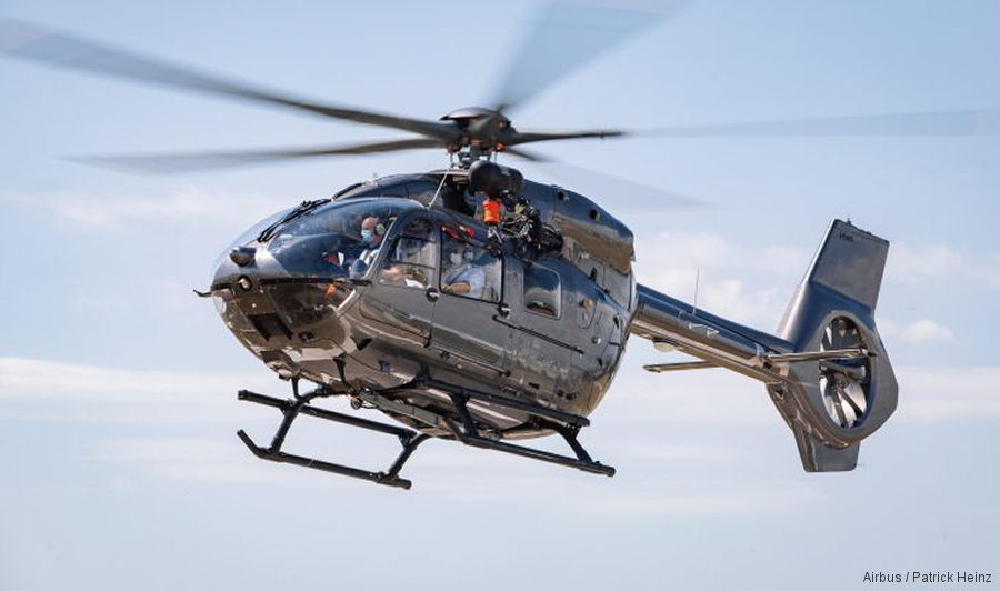 helicopter news January 2021 Canadian Approval for Five-Bladed Airbus H145