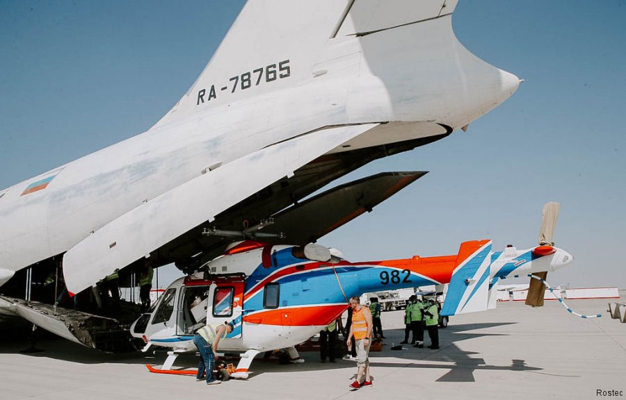 Russian Helicopters at Dubai Airshow 2021