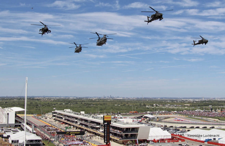 helicopter news December 2021 25 Years of Dutch Training Squadron in Texas