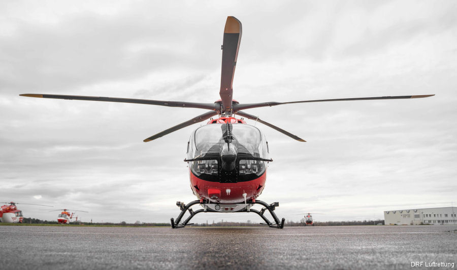 First 5-Bladed H145 to DRF Luftrettung
