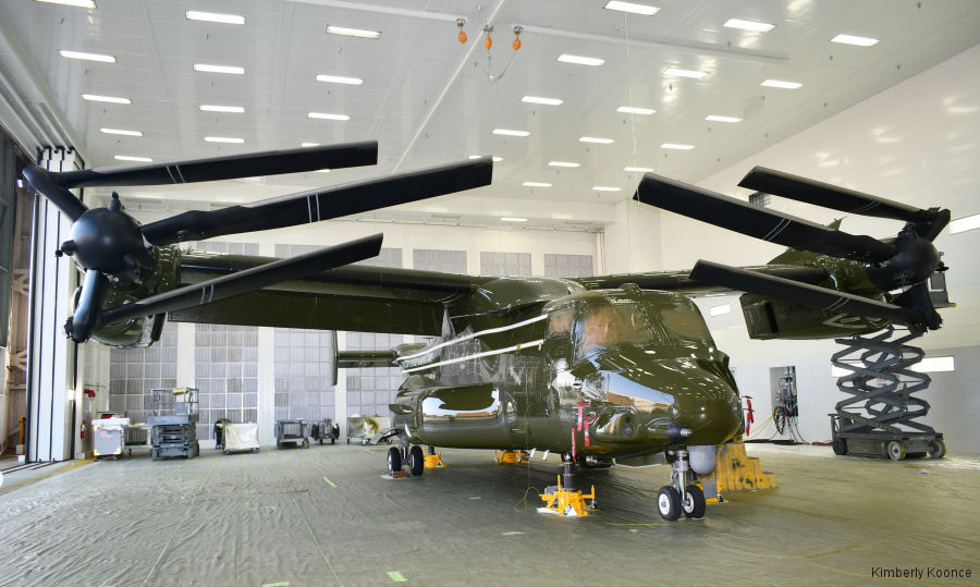 First Maintenance Service for VIP Osprey