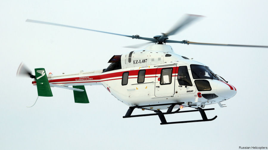 Ansat an Mi-17-1V Ambulances for Turkmenistan