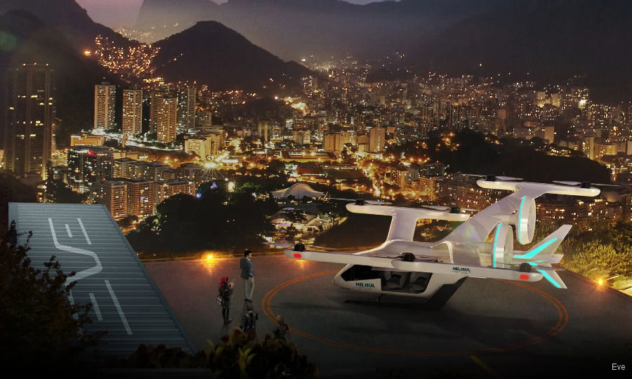 Eve Prepares Urban Air Mobility in Brazil