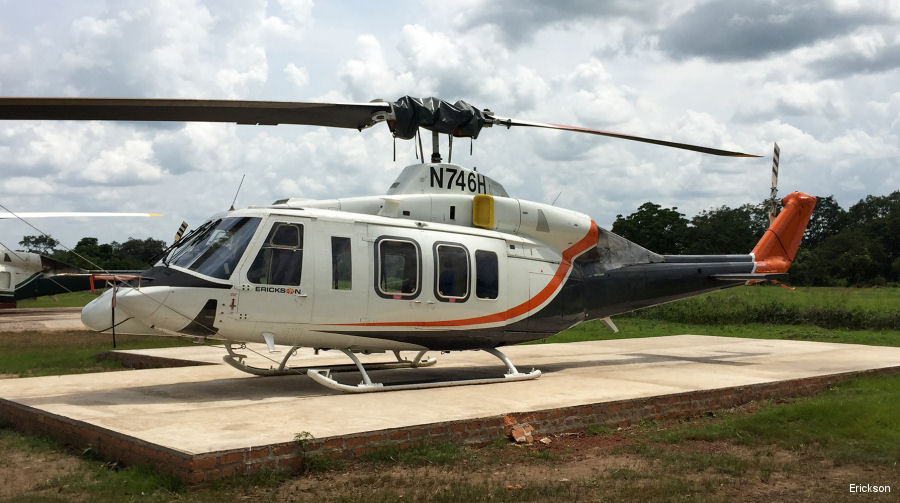 Erickson S-64 and Bell 214 for Firefighting