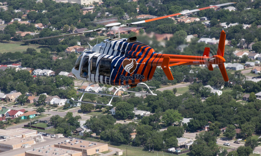 CareFlite Adds Bell 407GXi Air Ambulance