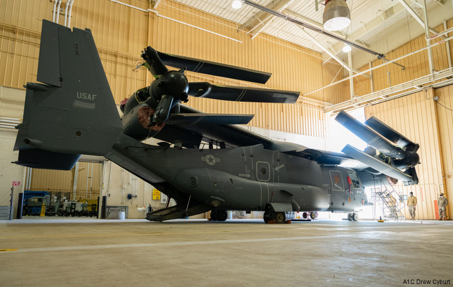 CV-22 with Nacelle Improvement at Cannon AFB