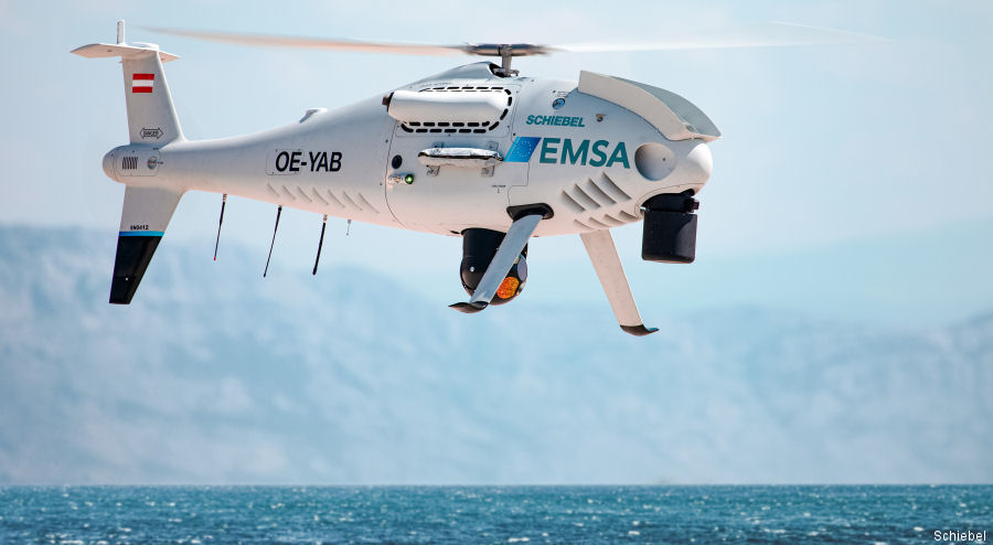 Royal Danish Navy Operating Camcopter Drone