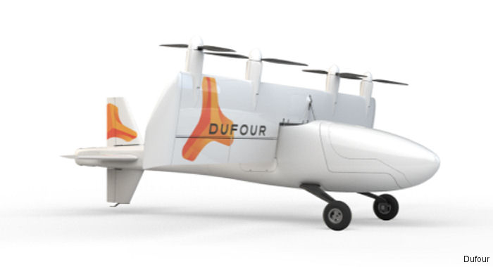 Dufour and RUAG Cooperation on eVTOL Drones