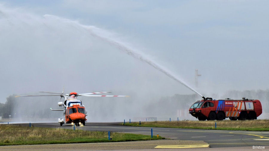 helicopter news November 2022 Bristow Launches Netherlands Coastguard AW189 Service