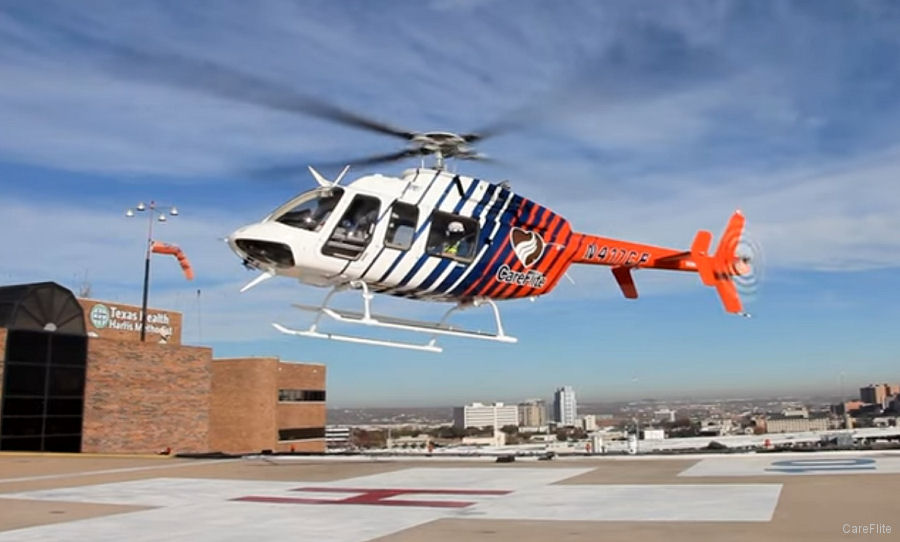 Honoring Heroes during EMS Week : Bell 407GX pilot