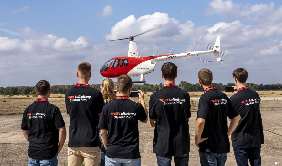 German DRF Launches Flight Academy with R44
