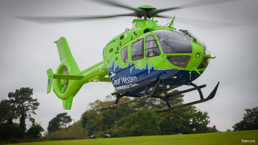 Great Western Air Ambulance Renews with Babcock