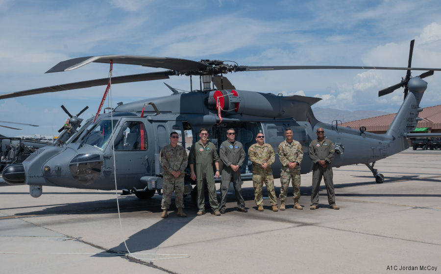 First HH-60W for USAF 66th Rescue Squadron