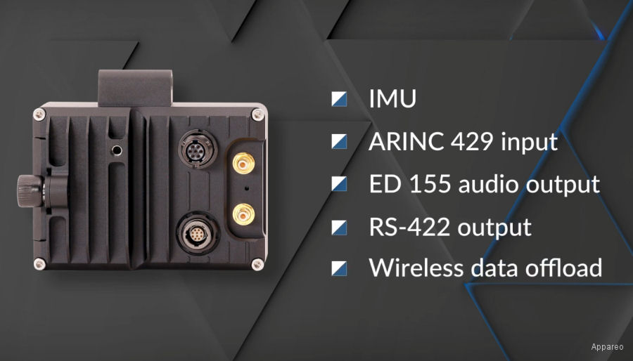 4K Airborne Image Recording System AIRS-400
